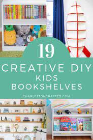 19 creative kids diy bookshelf ideas