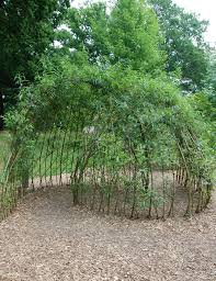 Arbour And A Living Willow Sculpture