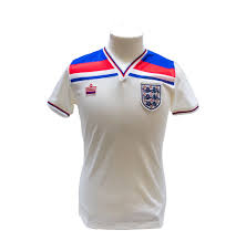 England 1982 world cup style number 7 keegan retro football shirt l large. The Development Of The Football Strip Part 6 Strip
