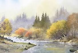 watercolor landscape paintings