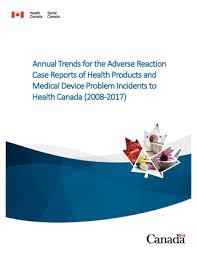 Перевод контекст health canada c английский на русский от reverso context: Annual Trends For The Adverse Reaction Case Reports Of Health Products And Medical Device Problem Incidents To Health Canada 2008 2017 Canada Ca