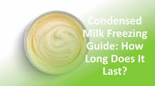 What is the freezing point of condensed milk?