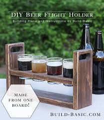 build a diy beer flight holder build