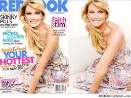 no faith hill s body and face replaced