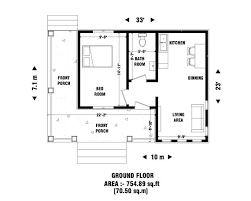 House Plans 754 Sq Ft Modern