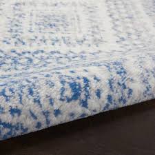 nourison whimsicle whs17 area rug ivory blue 2 x 6