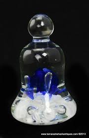 Joe St Clair Art Glass Bell Shaped