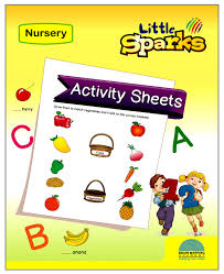 Little Sparks Activity Book For Nursery