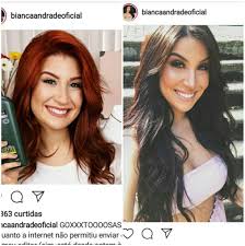 See what bianca andrade (biia_andrade) found on we heart it, your everyday app to get lost in what you love. Bianca Andrade Boca Rosa Antes E Depois Cabelo Meu Cabelo Beleza