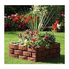 Terracotta Brick Effect Garden Edging