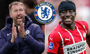 Chelsea ‘launch £27m Noni Madueke transfer bid’ as they look to unite PSV 
Eindhoven winger with Mykhailo Mu...