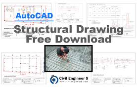 autocad structural drawing free
