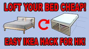 how to loft an ikea bed the tarva