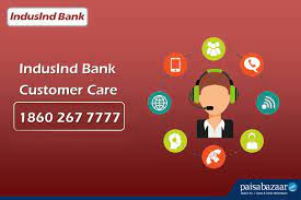 indusind bank customer care number