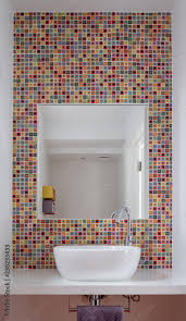 Contemporary Bathroom With Wash Basin