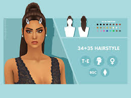 the sims resource ariana grande hairstyle