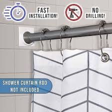 adhesive shower curtain rod holders