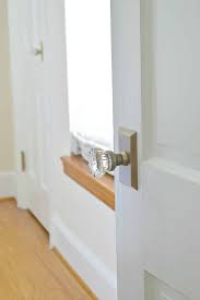replacing old door knobs and hinges