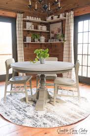 Dining Table And Chairs With Paint