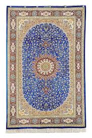 clic persian qum silk rug k14546