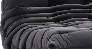 Comfort Style 3 Seater Sofa Dark Grey