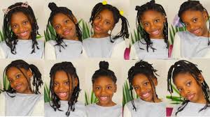 Fancy braided designs and abundance of hair accessories are entirely the hairstyling territory of little girls. 10 Cute Easy Kids Hairstyles Perfect For School Styling Box Braids Youtube