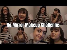 mirror makeup challenge cait and iz