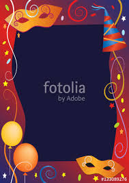 Carnival Party Background Frame Decorative Background For