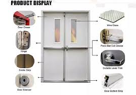 Rated Fire Steel Double Doors Suppliers