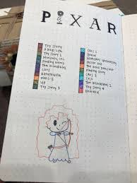 ❚ we may earn commission from links on this page. Bullet Journal Pixar Movies Movie Tracker Pixar Movies Disney Movie Marathon