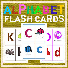 alphabet activity flash cards letter
