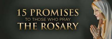 Begin by holding the crucifix and saying the apostles, creed. 15 Promises To Those Who Pray The Rosary The Holy Rosary Anf Articles