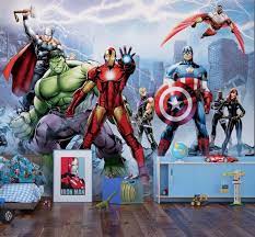 Avengers Marvel Wall Mural Children