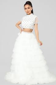 Collection of standout styles you can rock for day or night. Best Two Piece Prom Dresses Of 2021 Stylish Crop Top Prom Dresses