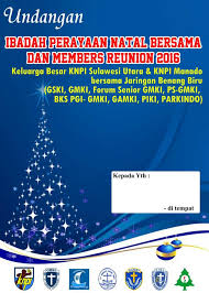 Contoh surat undangan rapat osis. Undangan Ibadah Perayaan Natal Bersama Gmki Cabang Manado Facebook