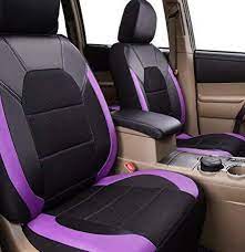 Car Seat Covers Black And Purple