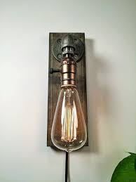 The Walter Edison Wall Sconce Plug In