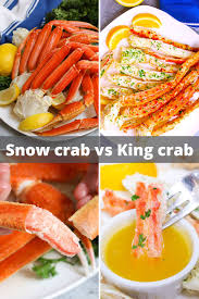 Garlicky crab legs with corn on the cob. Snow Crab Vs King Crab Differences How To Cook