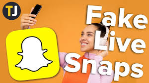 how to fake live snaps in snapchat
