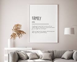 family definition poster family