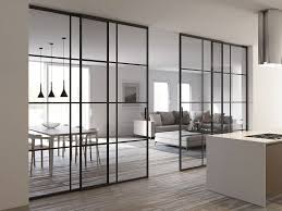 Sliding Glass Partition