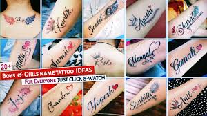 25 por name tattoo ideas for men