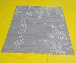 grey 4mm tibbati mat rug for floor