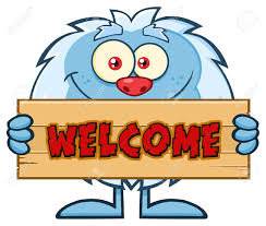 Image result for welcome sign cartoon