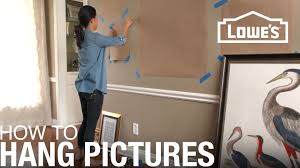 hanging picture frames or gallery wall