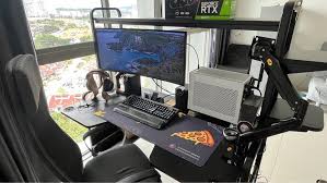 ikea fredde gaming desk black