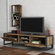 timeless l shaped wooden tv stand