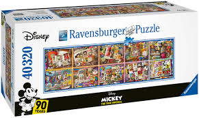 It also features imagery of 27 wonders from around the world including popular sites such as the great pyramids of giza egypt and the eiffel tower. World S Largest Mickey Mouse Puzzle Released To Celebrate Character S 90th Anniversary