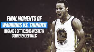 Warriors vs. Thunder Game 7 ...