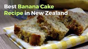 best banana cake recipe in new zealand